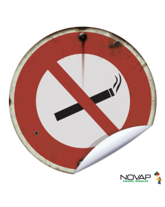 Adhésifs VINTAGE Défense de fumer - Novap