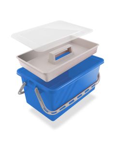 Boite de rangement plastique Bleu - SERATOU