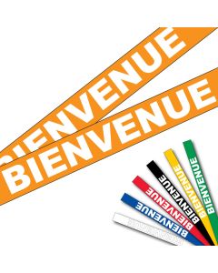 Lot 2 bandes 100mm x 1m - Bienvenue - Novap