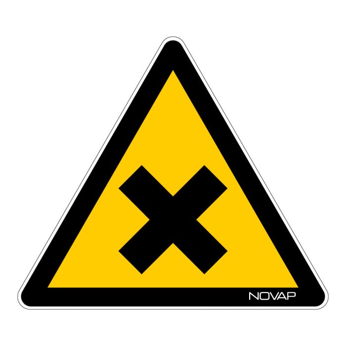 Panneau Danger matières nocives ou irritantes - Novap Panneau Danger matières nocives ou irritantes - Novap