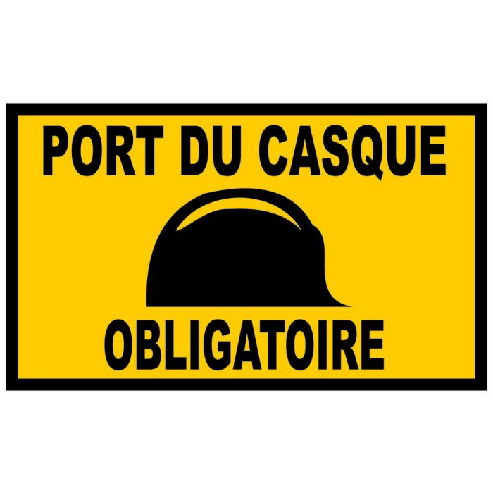 Le port du shop casque est obligatoire