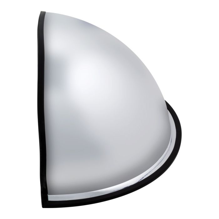 Miroir De Sécurité Convexe 30cm - Angle 180° - Acrylique - Pour Magasins, Garages, Angles Morts