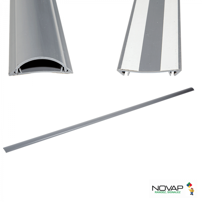 Passe-câbles d'intérieur - 2000 x 70 x 20 mm - Novap Passe-câbles d'intérieur - 2000 x 70 x 20 mm - Novap