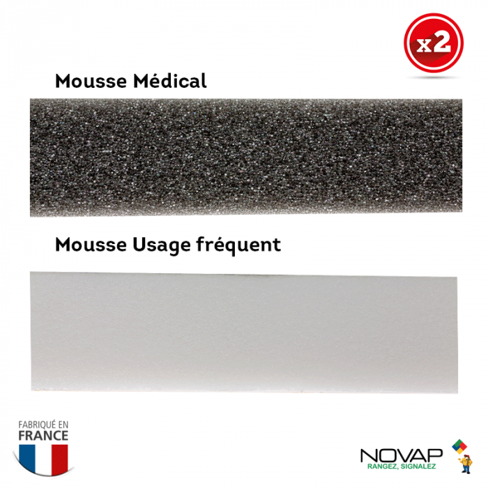 Mousse de protection murale - x2