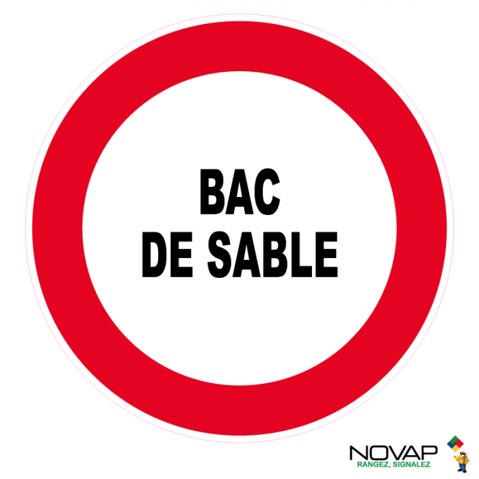 Panneau Bac de sable - Novap Panneau Bac de sable - Novap