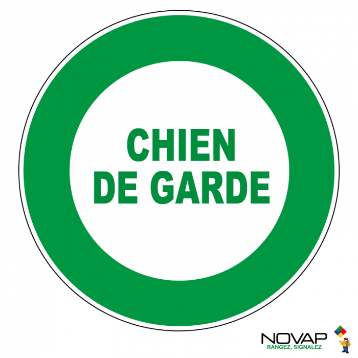 Panneau Chien de garde - Novap Panneau Chien de garde - Novap