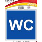 Panneau WC - Vinyle adhésif 200x200mm - 4036298