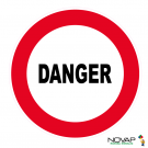 Panneau Danger - Novap
