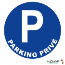 Panneau Parking Privé - Novap