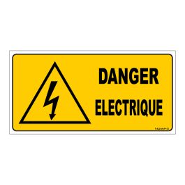 Novap Warnschild „Hohe Spannung – Danger Of Death“ – 330 X 200 Mm, Starr, Aus Polystyrol
