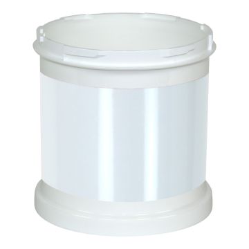 Segment Blanc avec film rétroréfléchissant - Novap