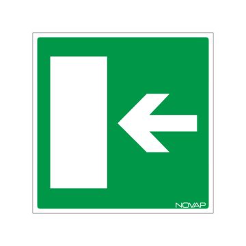 Panneau Sortie de secours - Rigide 200x200mm - 4220239