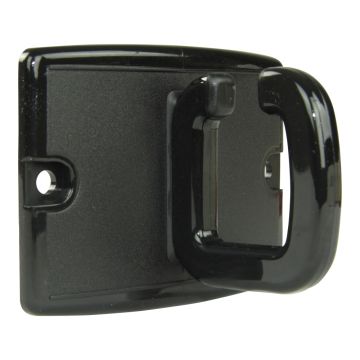 Platine avec anneau ouvert Noire - Novap