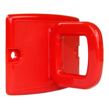 Platine avec anneau fermé Rouge - Novap