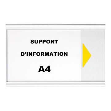 Panneau d'Information A4 Blanc - 2000291