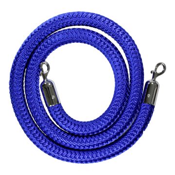 Cordon à mousqueton de 2 m Bleu - Novap 