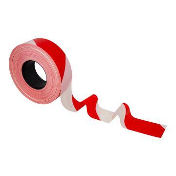 Ruban haute résistance 50mmx500m Rouge/Blanc - 3055009