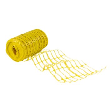 Grillage avertisseur 30cm x100m Jaune (GAZ) - Novap