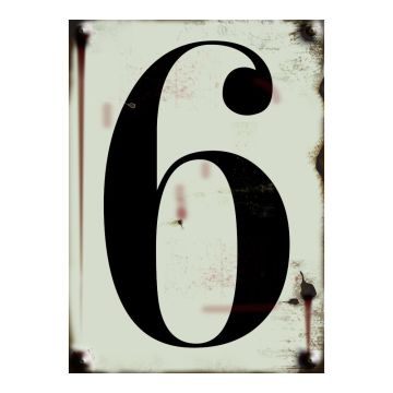 N°6 - vintage rigide adhésif fond beige - 4004464