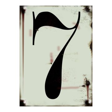 N°7 - vintage rigide adhésif fond beige - 4004471