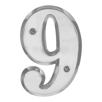 N°9 - Zamak Chromé 80mm - 4005218