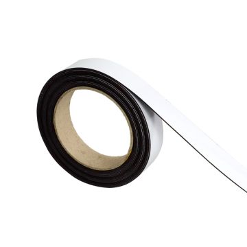 Rouleau d'étiquettes magnétiques 5m x 25mm - 4034096