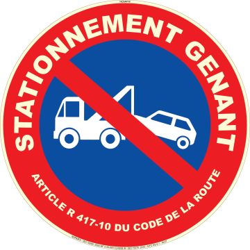 Défense de stationner - mise en fourrière