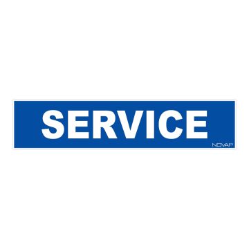 Panneau Service - Rigide 330x75mm - 4120812