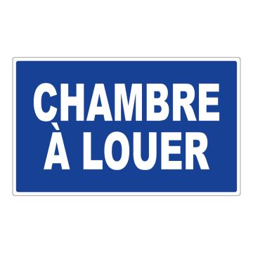 Panneau Chambre à louer - Rigide 330x200mm - 4160108