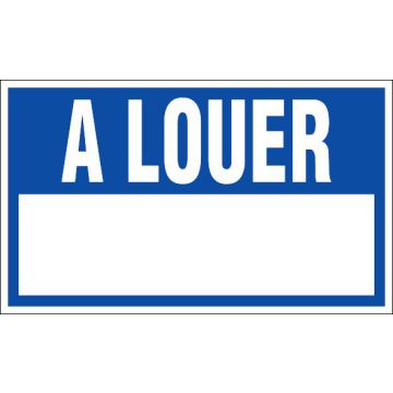Panneau A louer - Rigide 330x200mm - 4160726