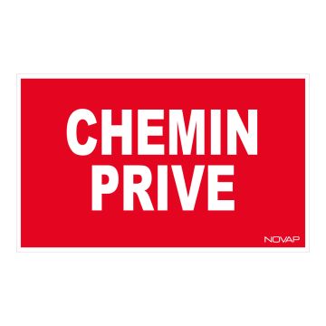 Panneau Chemin privé - Rigide 330x200mm - 4160986