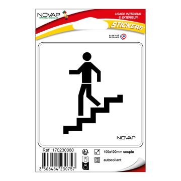Stickers adhésif - Escalier descente - 4230757