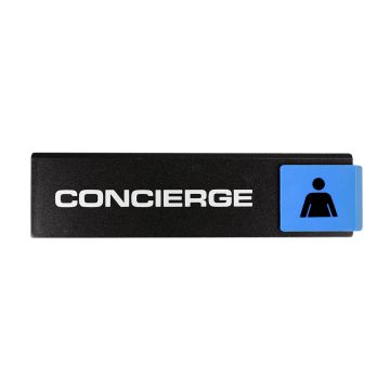 Plaque de porte Concierge - Europe design 175x45mm - 4260099