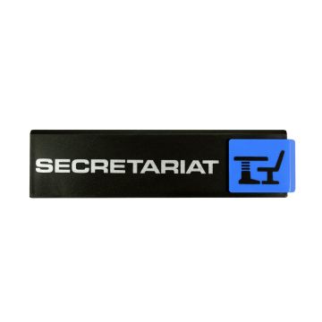 Plaque de porte Secretariat - Europe design 175x45mm - 4260662