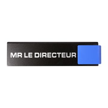 Plaque de porte Mr le directeur - Europe design 175x45mm - 4261140
