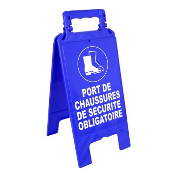 Chevalet Port de chaussure de sécurité obligatoire - Novap