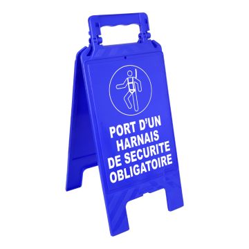 Chevalet Port d'un harnais de sécurité obligatoire - Novap