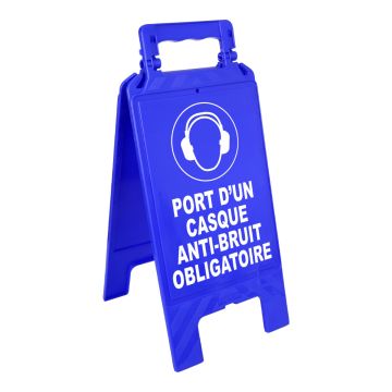 Chevalet Port d'un casque anti-bruit obligatoire - Novap