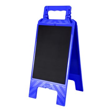 Chevalet effaçable Ardoise - Bleu - Novap