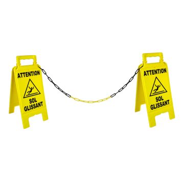 Kit Sol glissant + 5m de chaine Ø6mm - Novap