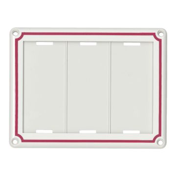 Support 3 espaces fond Beige - 4317175