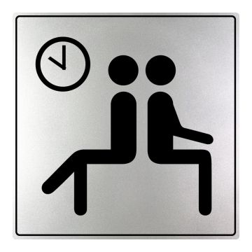 Plaquette Salle d'attente - ISO 7001 - NOVAP