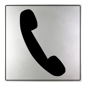 Plaquette téléphone - ISO 7001 - NOVAP