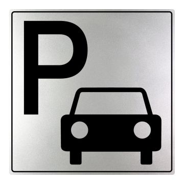 Plaquette Parking - ISO 7001 - NOVAP