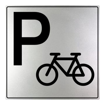 Plaquette Parking vélos - ISO 7001 - NOVAP