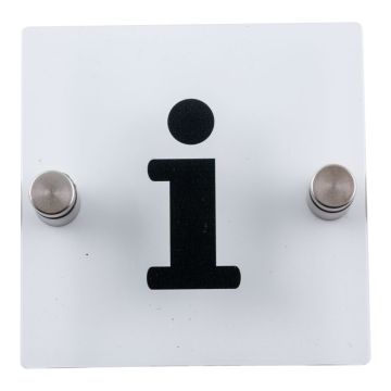 Plaque de porte transparente - Informations - Novap