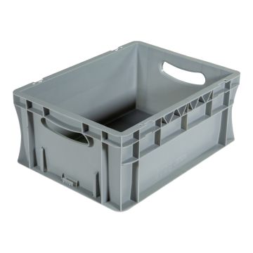Bac palettisable norme Europe - Poignées ouvertes - 400x300x170 mm - 16 litres - 5000212