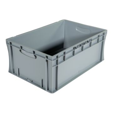 Bac palettisable norme Europe - Poignées fermées - 600x400x240 mm - 48 litres - 5000274