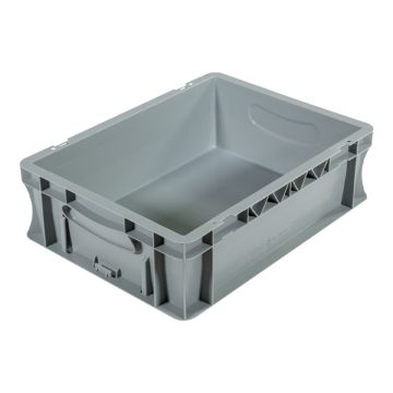 Bac palettisable norme Europe - Poignées fermées - 400x300x120 mm - 11 litres - 5000298