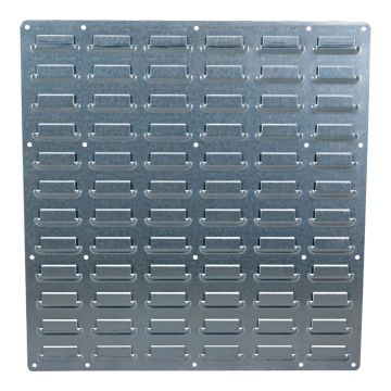 Panneau acier 480x500 mm à fentes - Novap